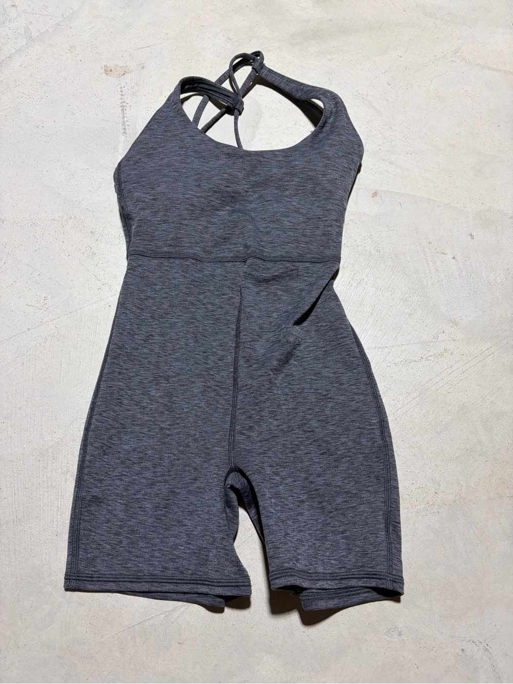Gilly hicks Gray Active Romper go recharge XS